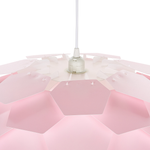 Hängelampe rosa 60 cm Zapfenform SEGRE Gross