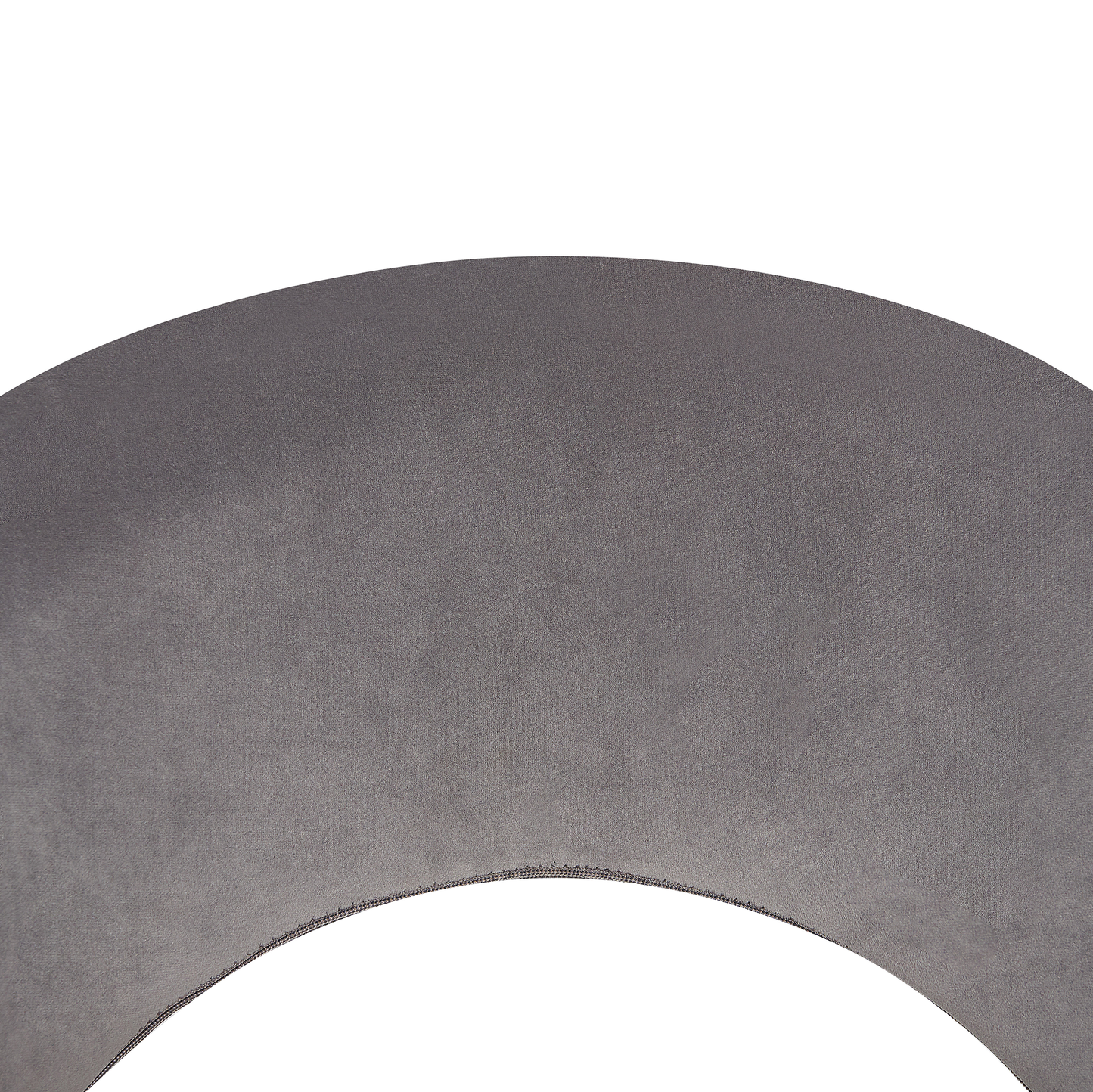 Esszimmerstuhl 2er Set VIVIAN Samtstoff Grau