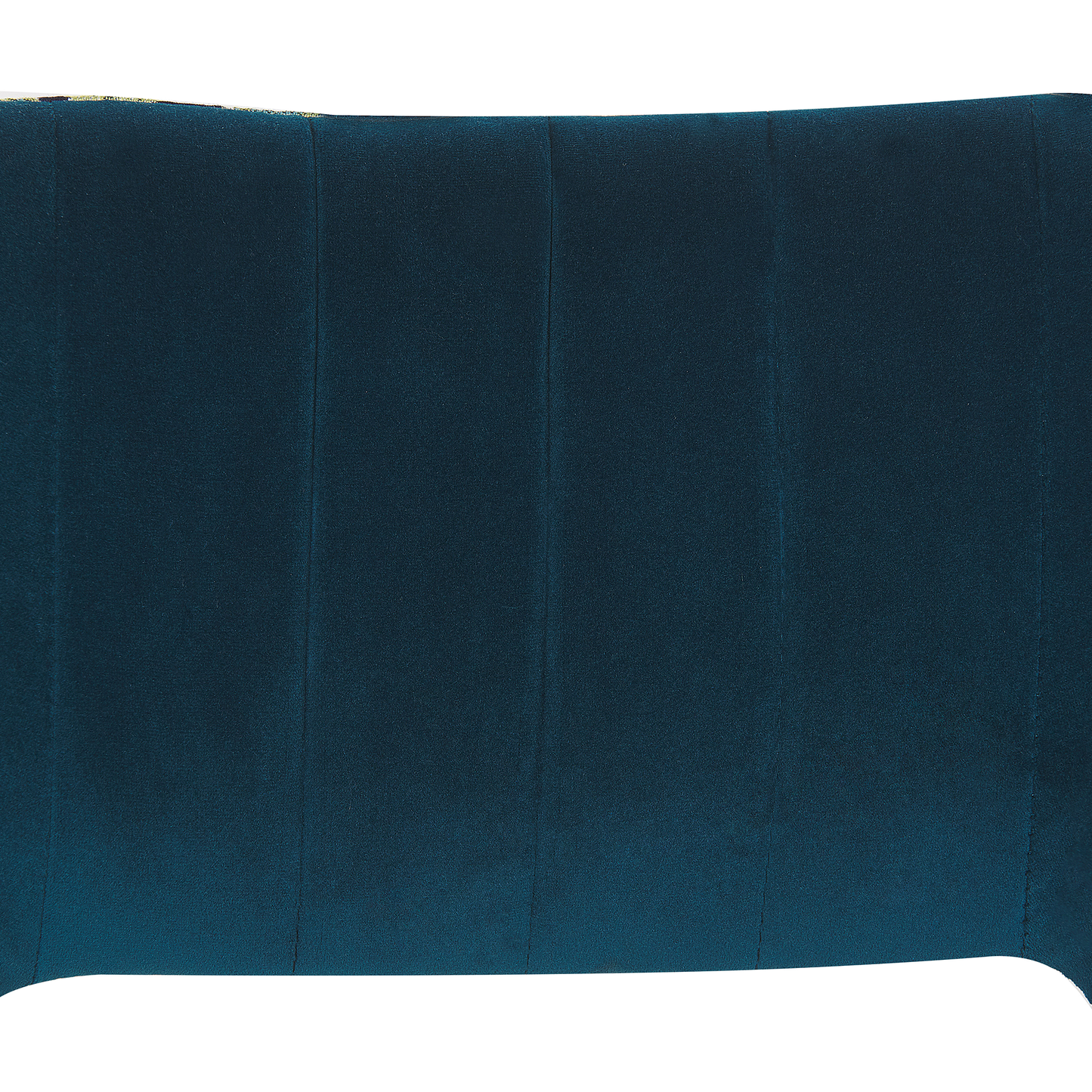 Esszimmerstuhl 2er Set ANSLEY Samtstoff Seeblau