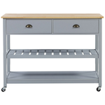 Servierwagen NAVARINO Holz Grau
