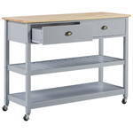 Servierwagen NAVARINO Holz Grau