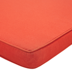 Bankauflage VIVARA 152 x 54 cm Dunkelrot
