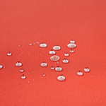 Gartenbank mit Auflage VIVARA 120 cm zertifiziertes Akazienholz Dunkelrot