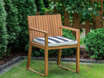 Gartenstuhlkissen SASSARI 46 x 46 cm Marineblau