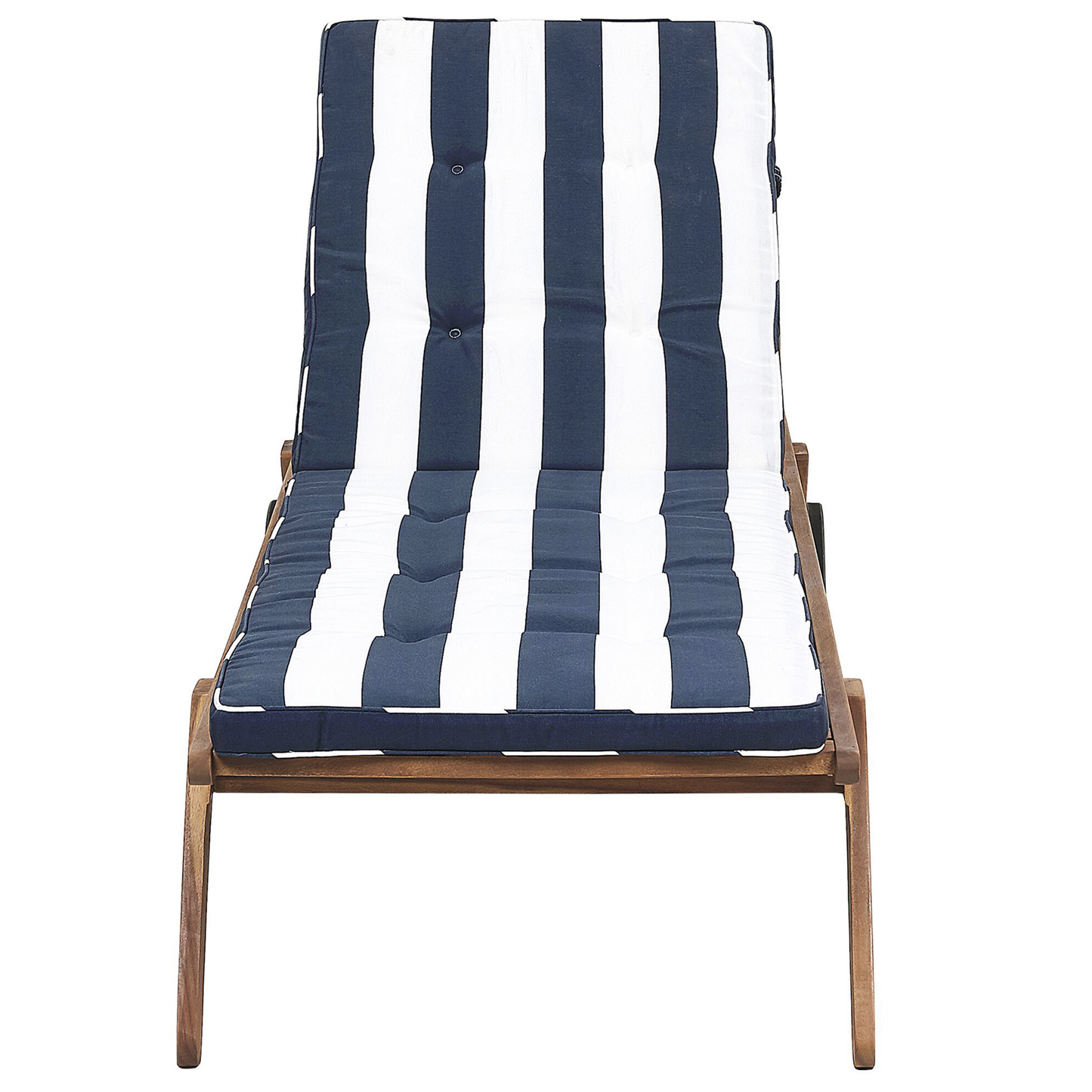 Auflage für Gartenliege CESANA marineblau gestreift 192 x 56 x 5 cm