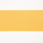 Gartenliege Akazienholz hellbraun Auflage gelb gestreift rollbar CESANA