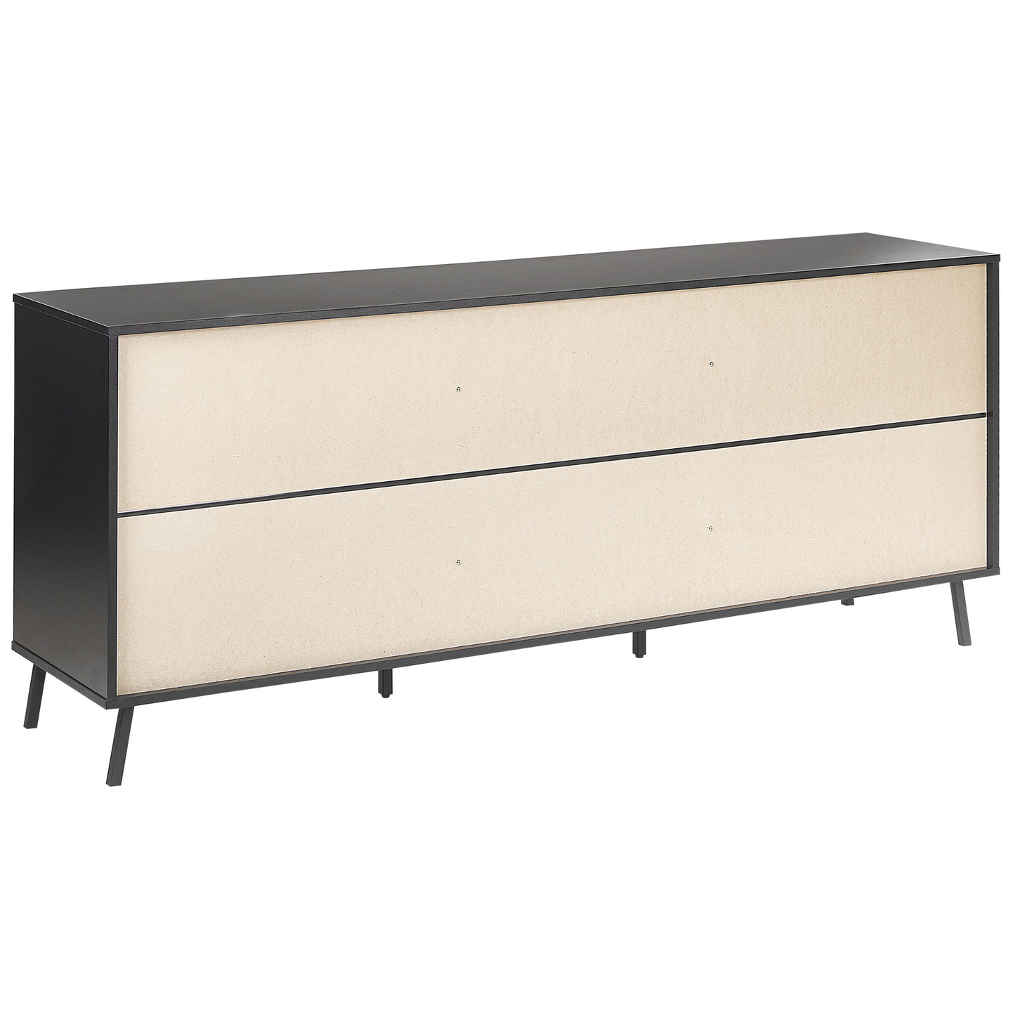 Sideboard mit 2 Türen BLACKPOOL 75 cm Betonoptik Hellgrau