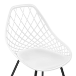 Esszimmerstuhl 2er Set CANTON Weiss