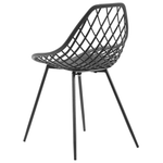 Esszimmerstuhl 2er Set CANTON Schwarz