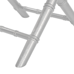 Esszimmerstuhl 4er Set klappbar MACHIAS Buchenholz Silber