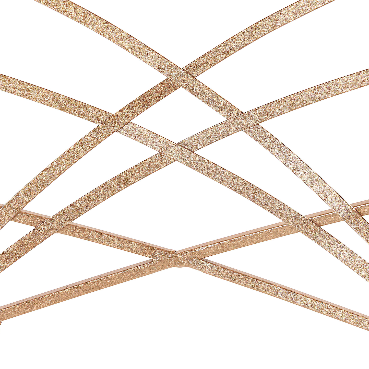 Esszimmerstuhl 2er Set GIRARD Metall Roségold