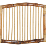 Esszimmerstuhl 4er Set klappbar TRENTOR Bambusholz Naturfarben