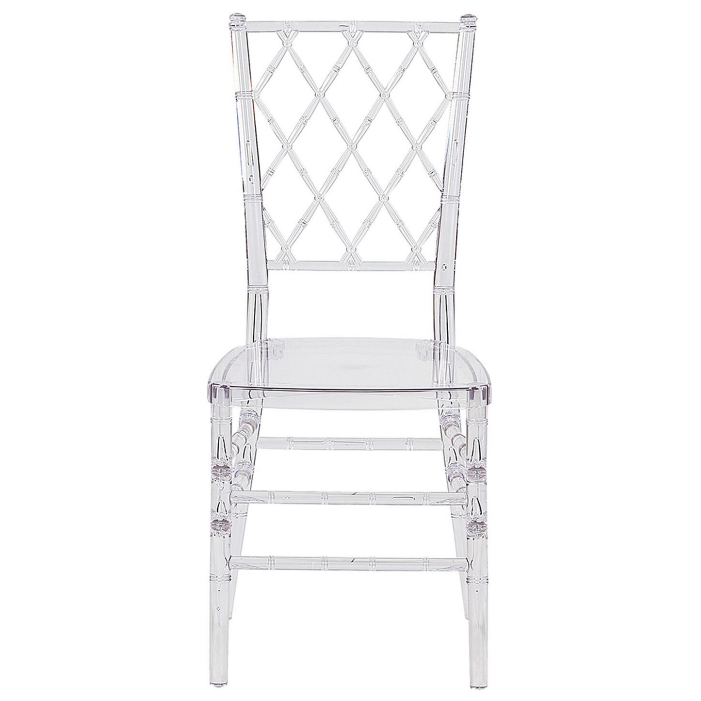 Esszimmerstuhl 2er Set CLARION Transparent