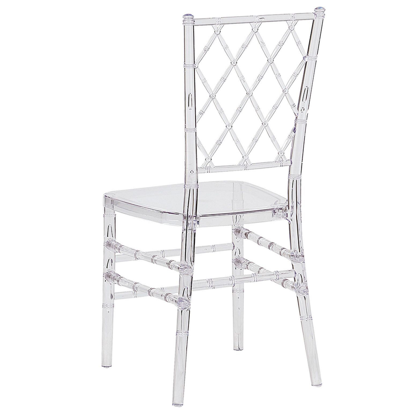 Esszimmerstuhl 2er Set CLARION Transparent