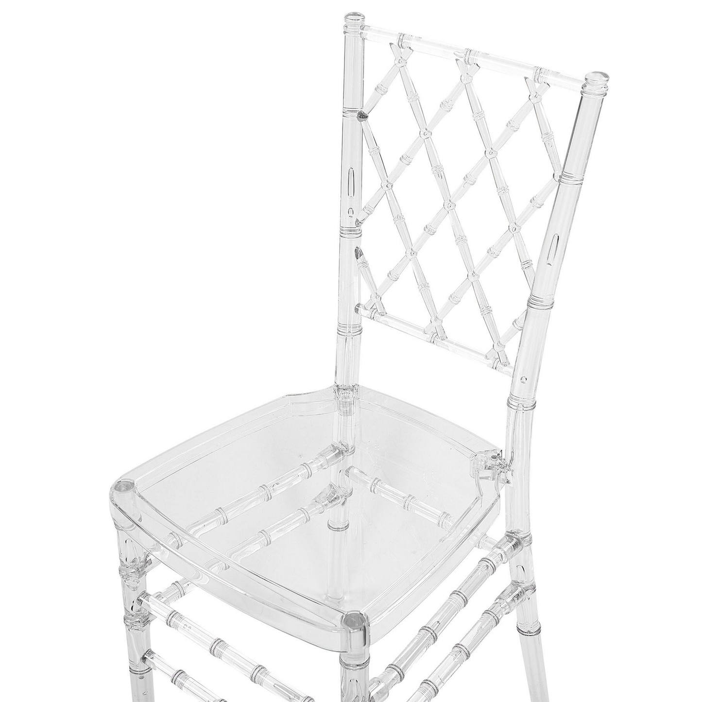 Esszimmerstuhl 2er Set CLARION Transparent