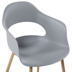 Esszimmerstuhl 2er Set UTICA Hellgrau