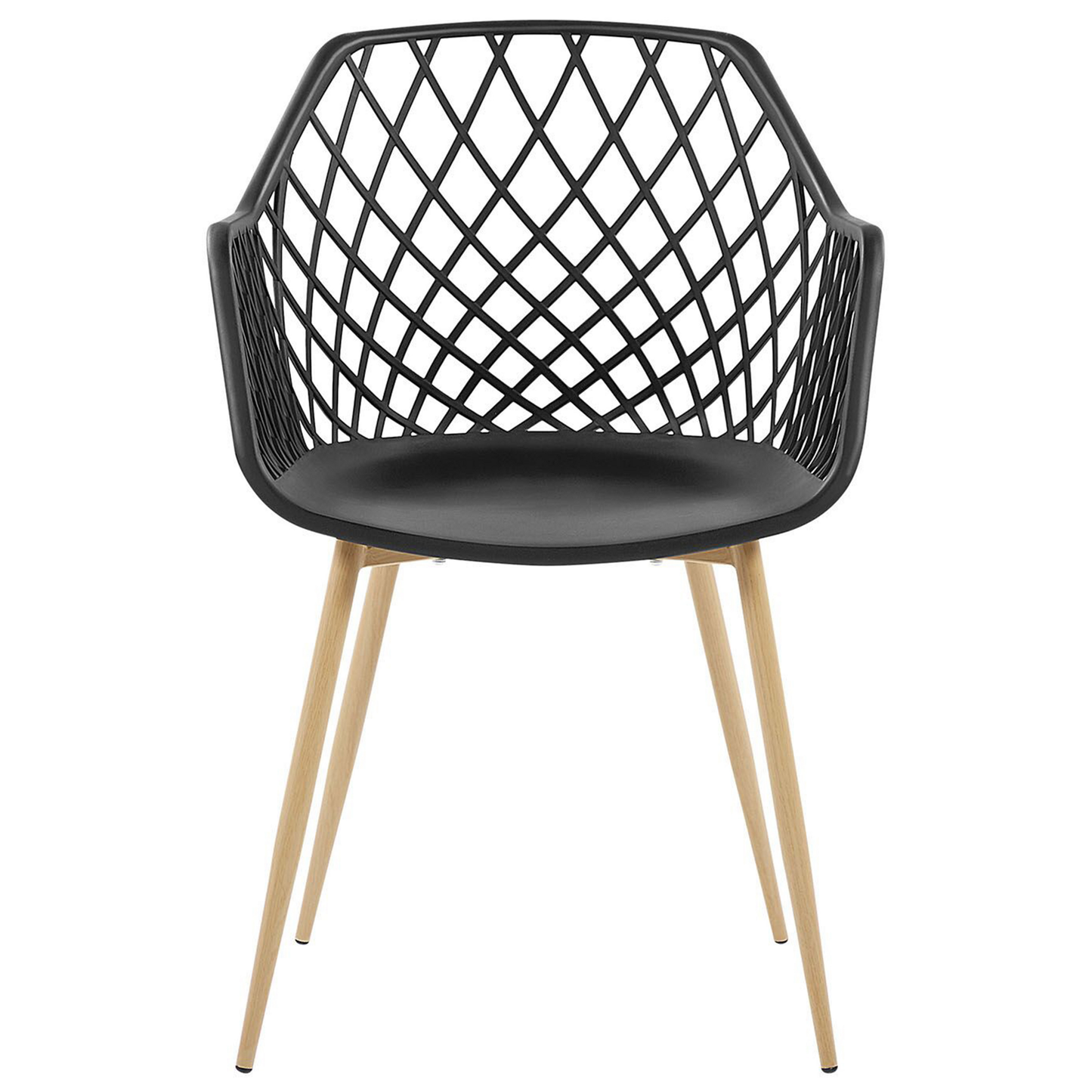 Esszimmerstuhl 2er Set NASHUA Schwarz