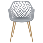 Esszimmerstuhl 2er Set NASHUA Hellgrau