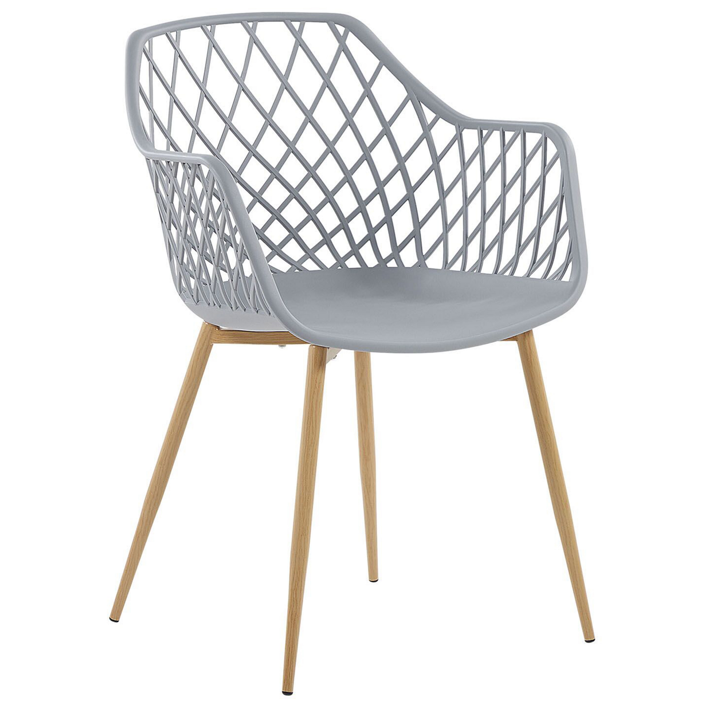 Esszimmerstuhl 2er Set NASHUA Hellgrau