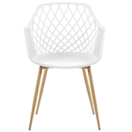 Esszimmerstuhl 2er Set NASHUA Weiss