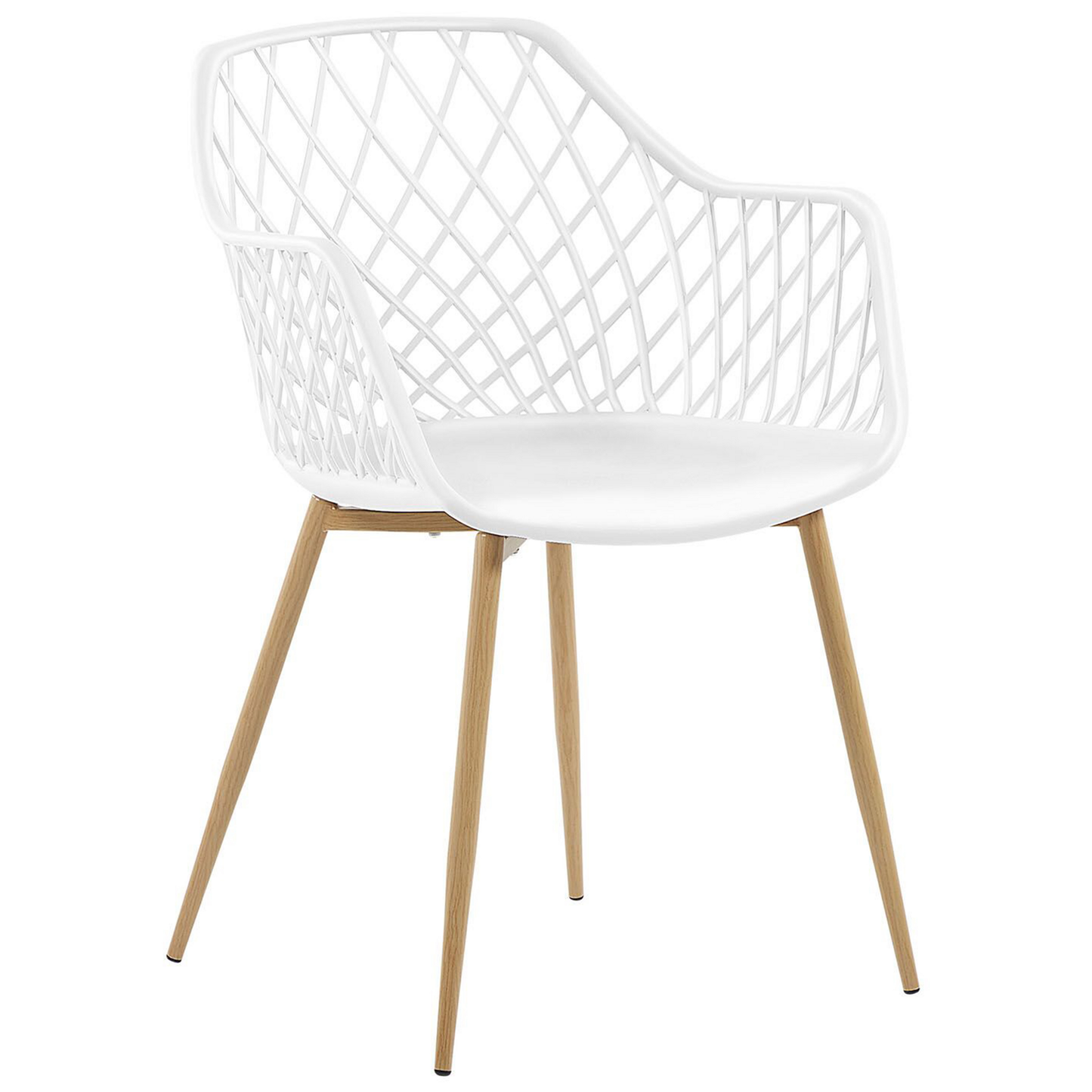 Esszimmerstuhl 2er Set NASHUA Weiss