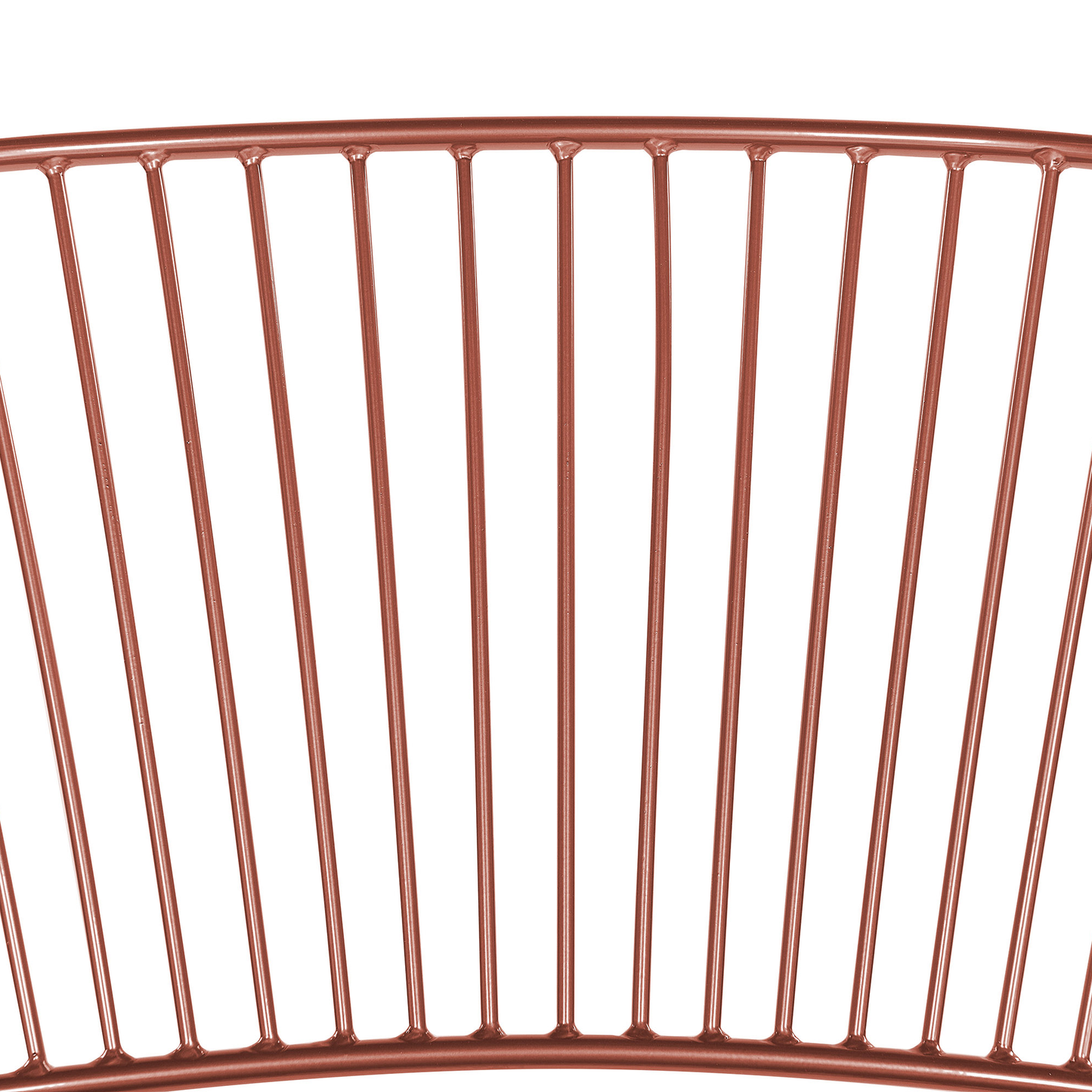 Esszimmerstuhl 2er Set RIGBY Metall Kupfer