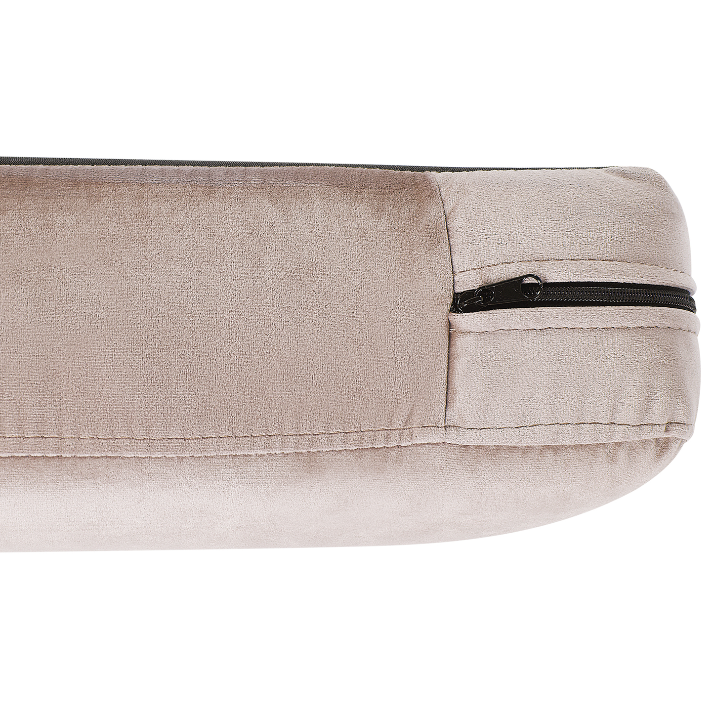 Sessel VIETAS Samtstoff Taupe