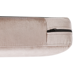 Sessel VIETAS Samtstoff Taupe