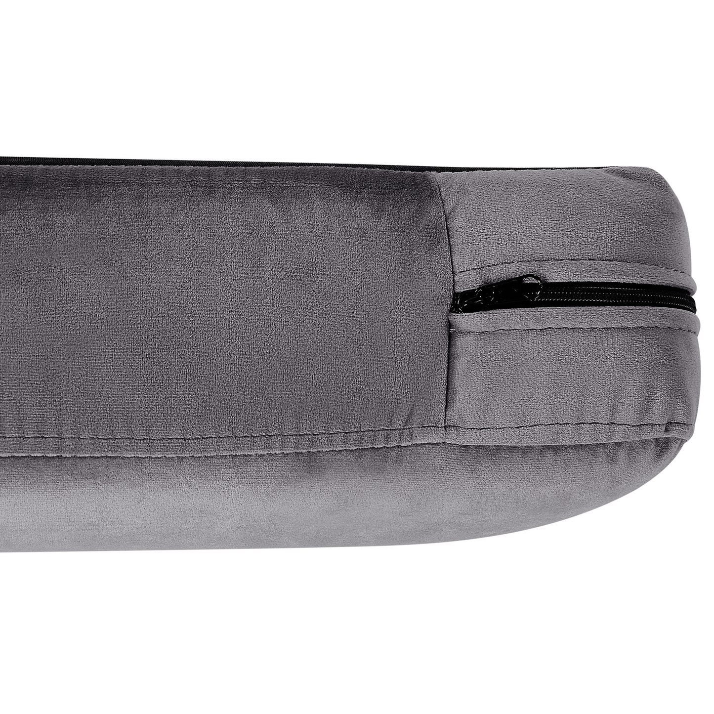 Sessel VIETAS Samtstoff Dunkelgrau