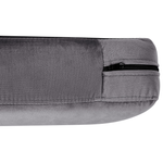 Sessel VIETAS Samtstoff Dunkelgrau