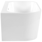 Badewanne weiss ovale Form 170 x 80 cm HARVEY