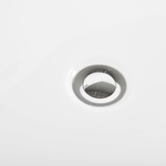 Badewanne weiss ovale Form 170 x 80 cm HARVEY