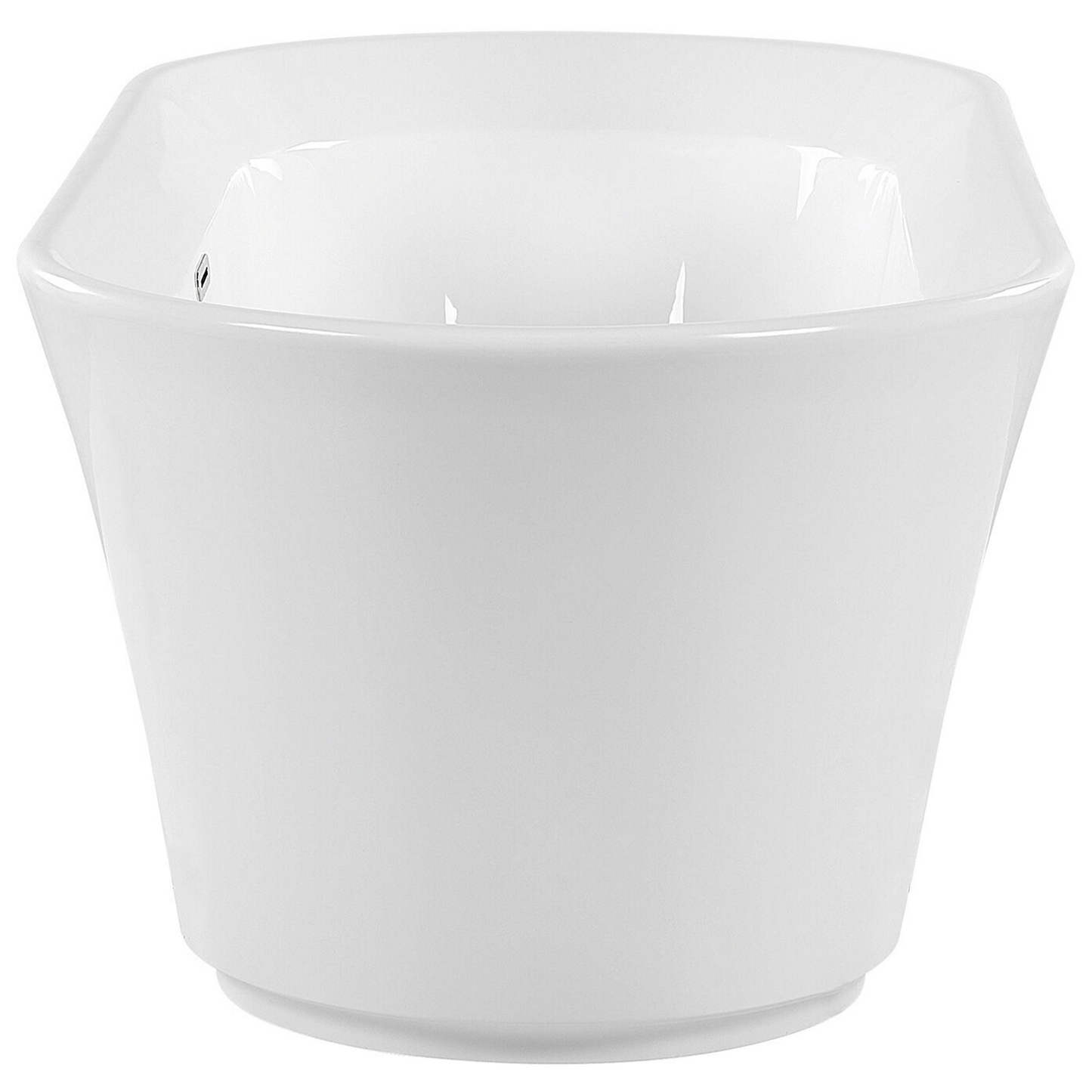 Badewanne freistehend weiss oval 170 x 80 cm OVALLE