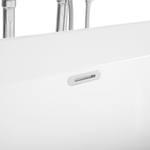 Badewanne freistehend weiss oval 170 x 80 cm OVALLE