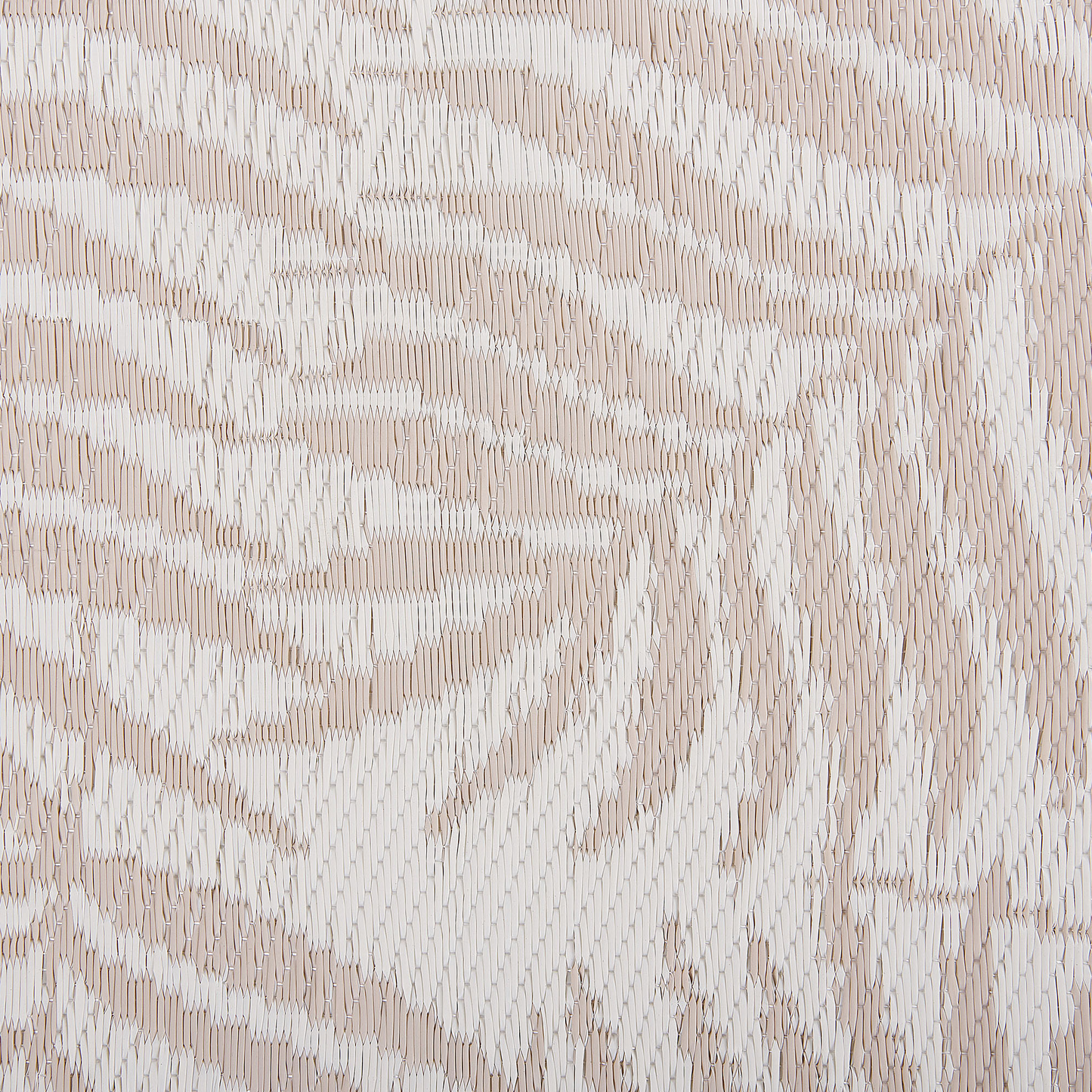 Outdoor Teppich beige 60 x 105 cm Palmenmuster Kurzflor KOTA