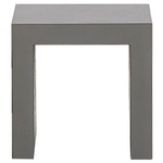 Gartenmöbel Set mit Hockern 6-Sitzer TARANTO Beton Grau
