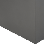 Gartenbank TARANTO 150 cm Beton Grau