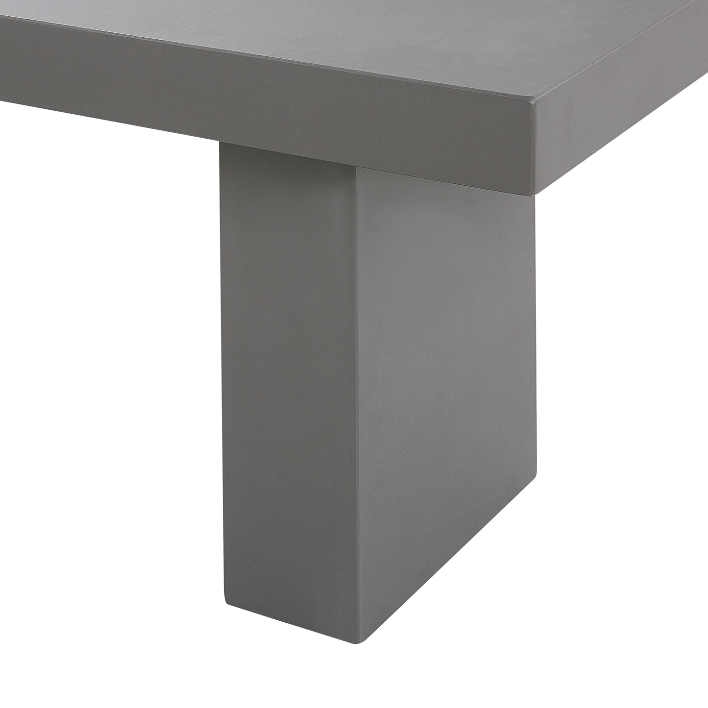 Gartenbank TARANTO 150 cm Beton Grau