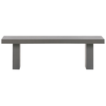 Gartenmöbel Set mit Bänken 4-Sitzer TARANTO Beton Grau