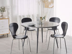 Esstisch ODEON Grauer Betoneffekt 120 cm 120 cm