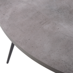 Esstisch ODEON Grauer Betoneffekt 120 cm 120 cm