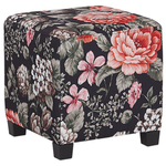 Sessel SANDSET mit Fussstütze Stoff Bunt