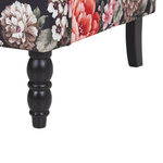 Sessel SANDSET mit Fussstütze Stoff Bunt