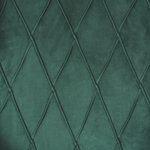 Sessel SANDSET mit Fussstütze Samtstoff Dunkelgrün