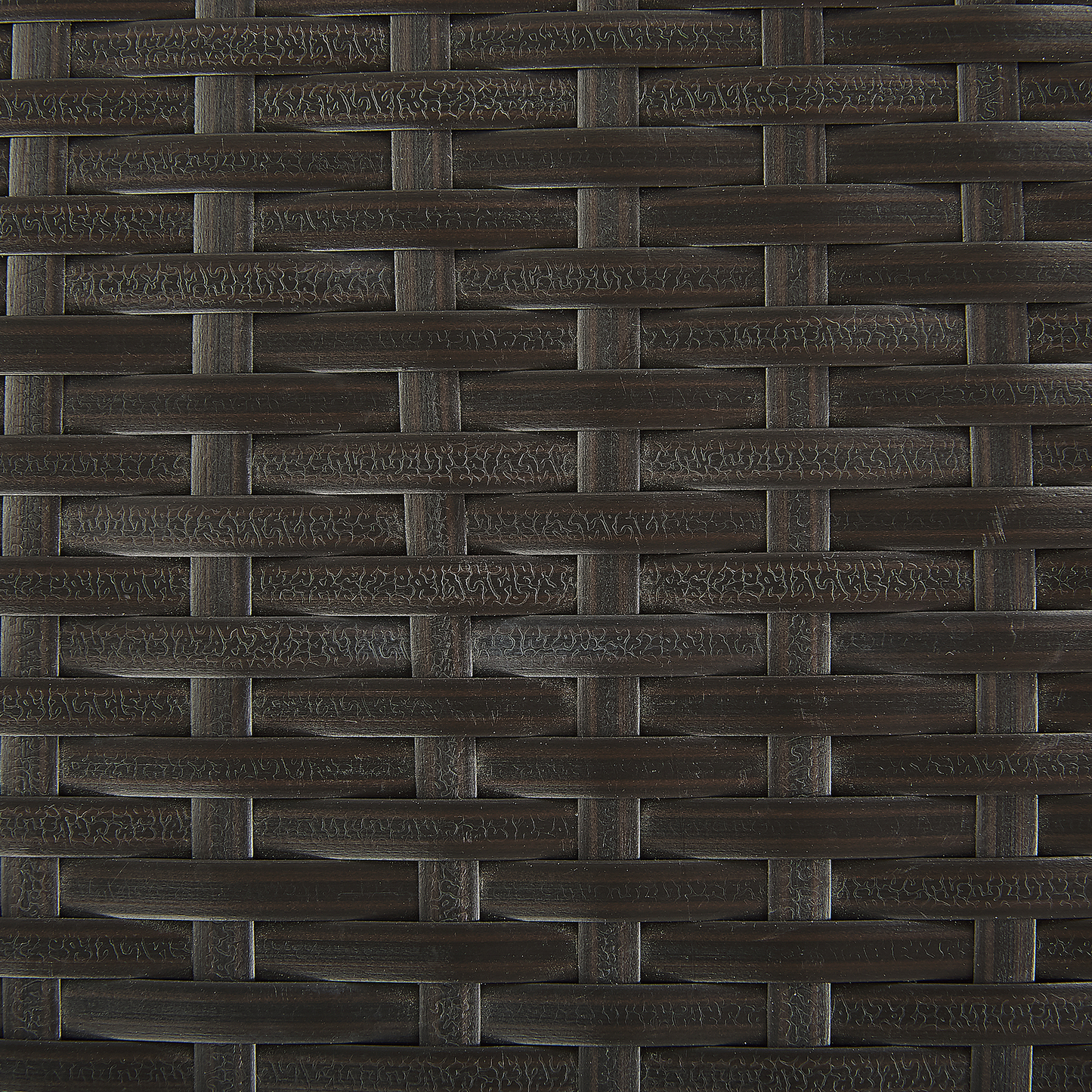 Aufbewahrungsbox MODENA Polyrattan 126 cm 46 cm Braun
