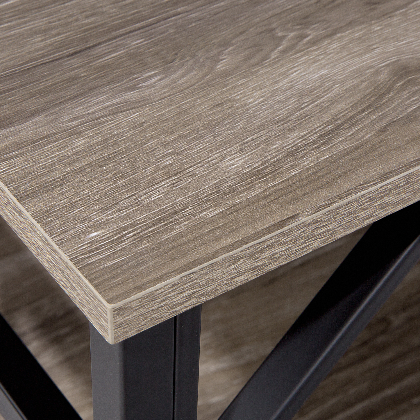 Bücherregal mit 3 Fächern KEENE 101 cm Taupe
