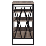 Bücherregal mit 3 Fächern KEENE 101 cm Taupe