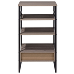 Bücherregal mit 3 Fächern KEENE 101 cm Taupe