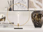 Kerzenständer SERAM Metall 45 cm Gold
