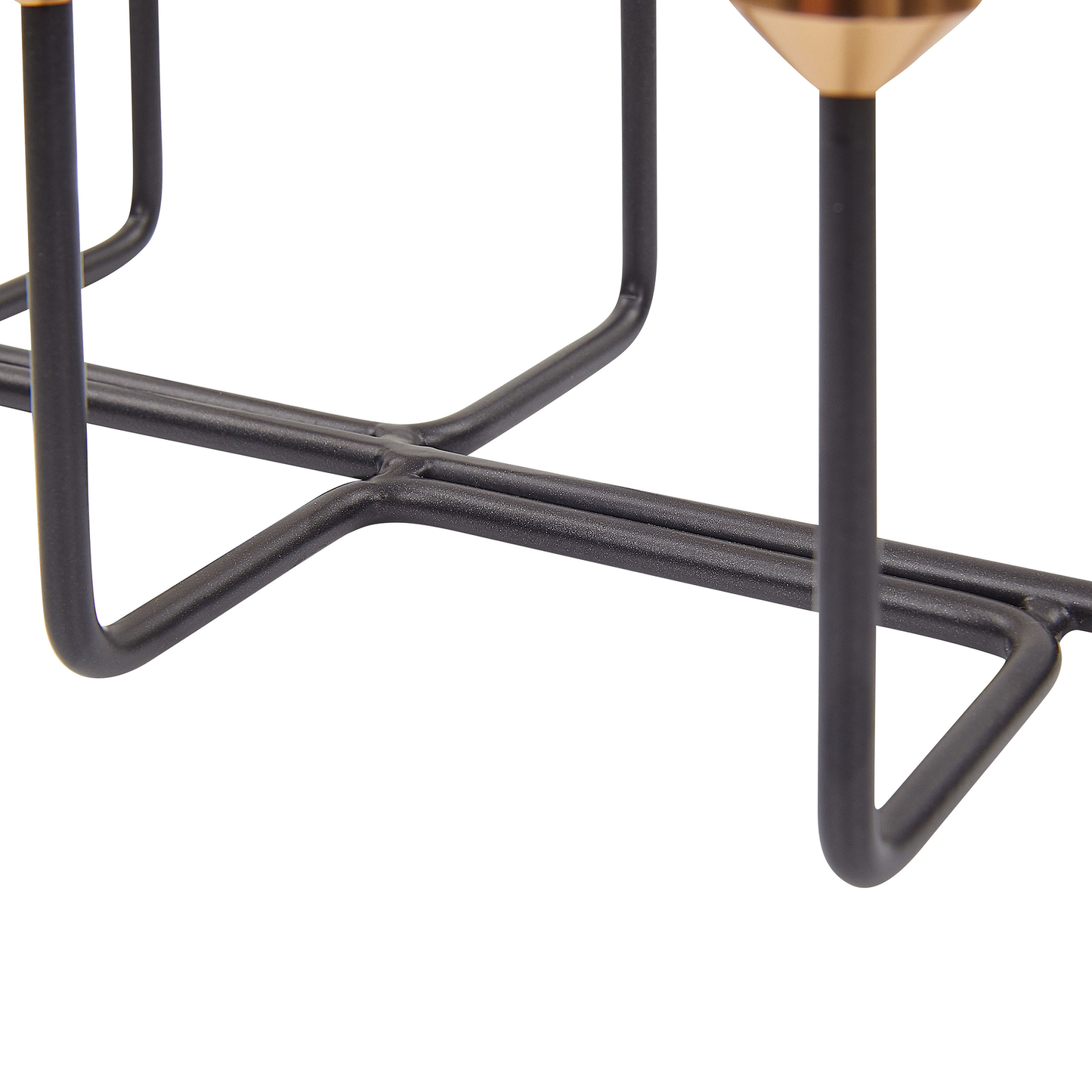 Kerzenständer BANGKA Metall 12 cm Schwarz